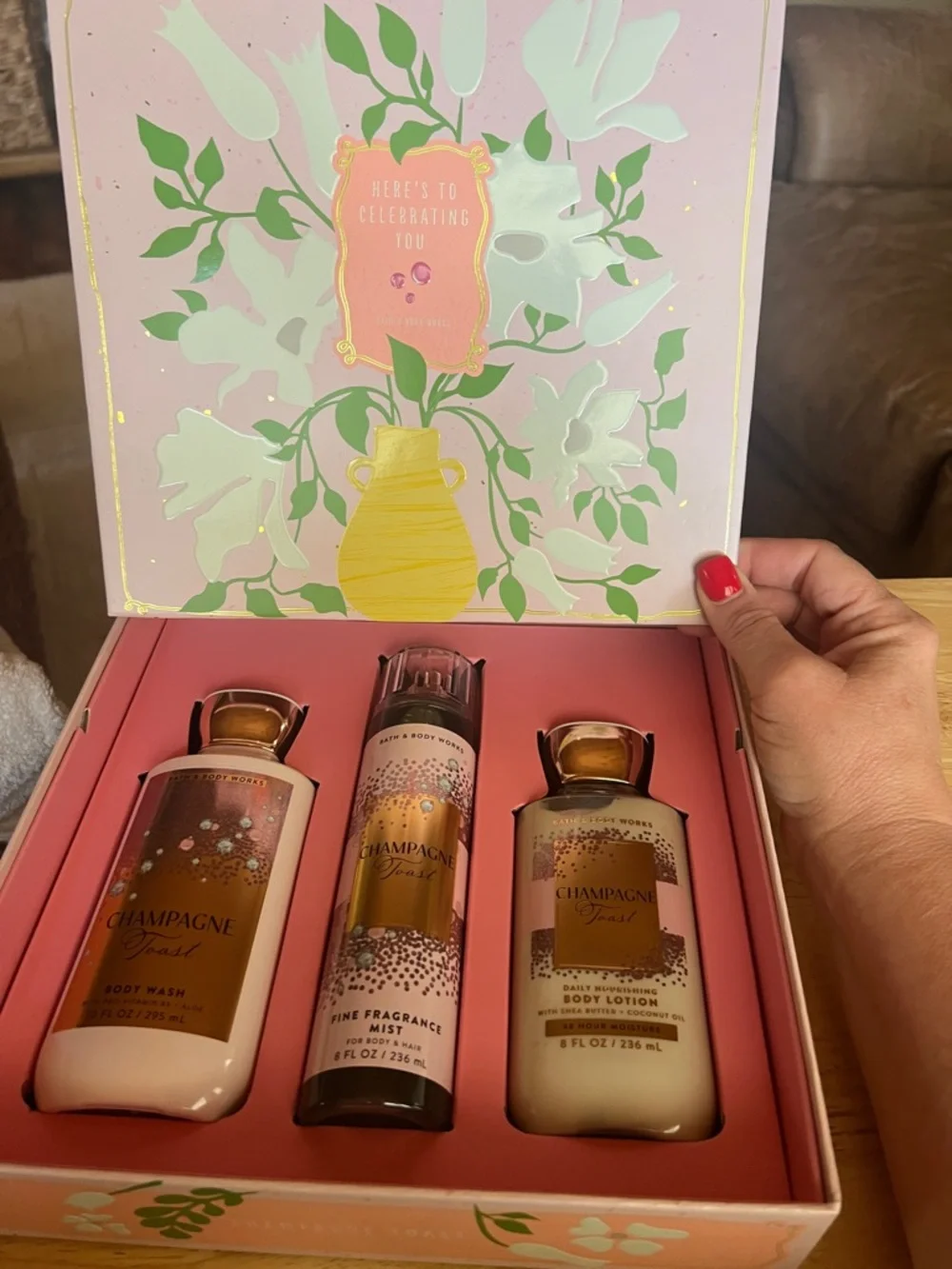 Bath and Body Works. Champagne Toast gift set. New with tag.